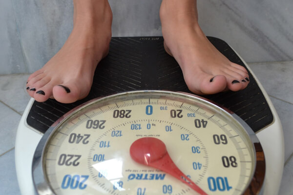 Feet On Scale