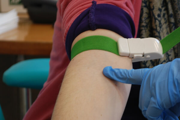 Arm Blood Testing